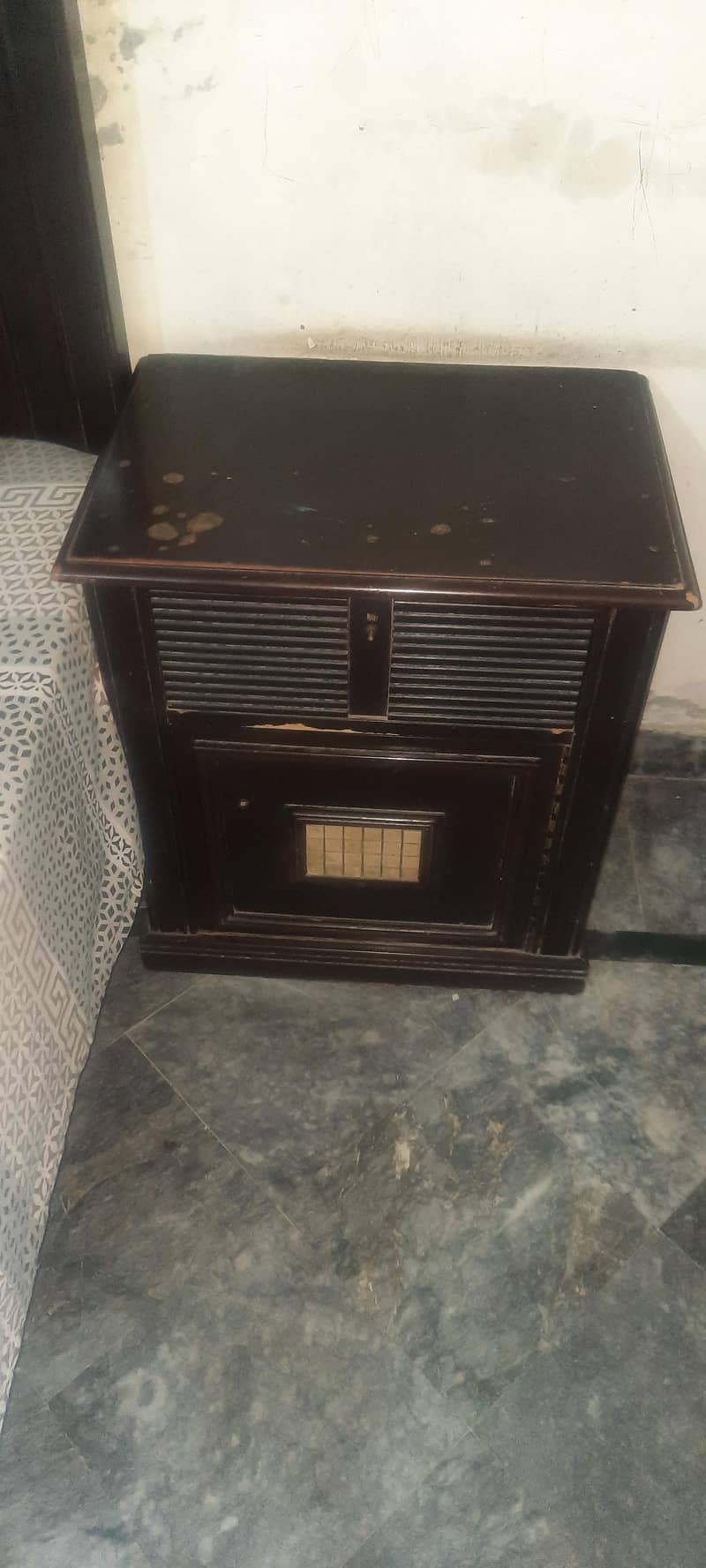 Solid Wooden +MDF bed set 8