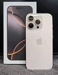 iPhone 16 pro max master with box dual pta