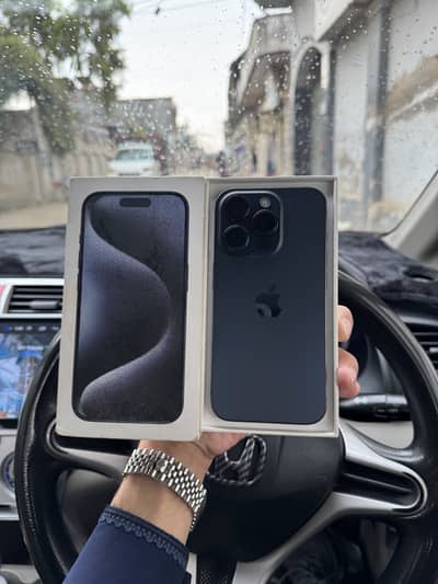 iPhone 15 Pro | 256 GB | Factory Unlock | Waterpack | With Orignal Box