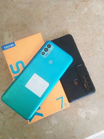TECNO SPARK 7T 4GB 64GB  WITH BOX EXCHANGE POSSIBLE WITH FOOD PHONE
