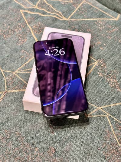 Iphone 15 pro 256 gb pta approved