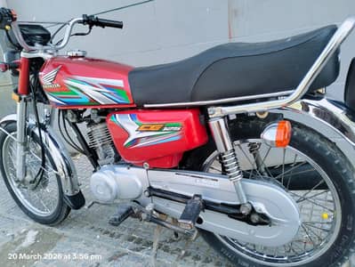 Honda CG 125 2023 5 months used brand new condition.
