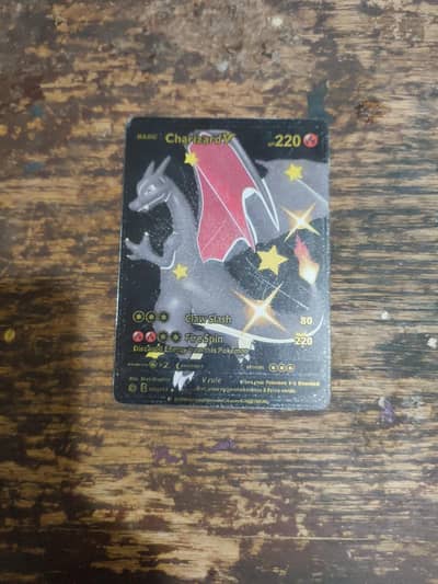 Pokémon card charizard  V
