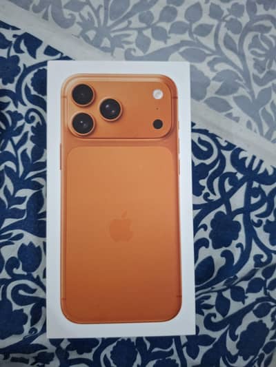 Iphone 17promax cosmic orange 256gb e sim