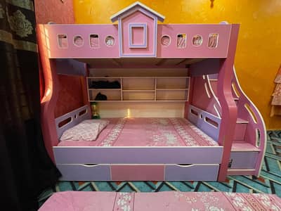 Bunk bed | Kid wooden bunker | Baby bed | Double bed | Triple bunk bed