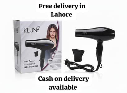 Keune hair dryer 100% best performance 3 air & speed step