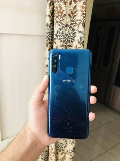 infinix s5 4/64gb aprove box