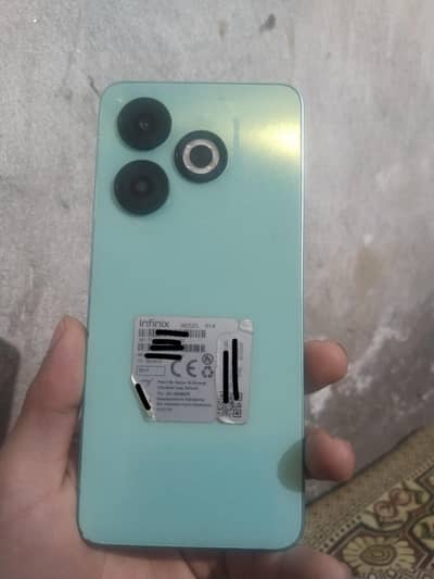 Infinix smart 8 with box charge
