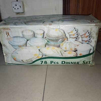 78 PCs Marbal Dinner Set