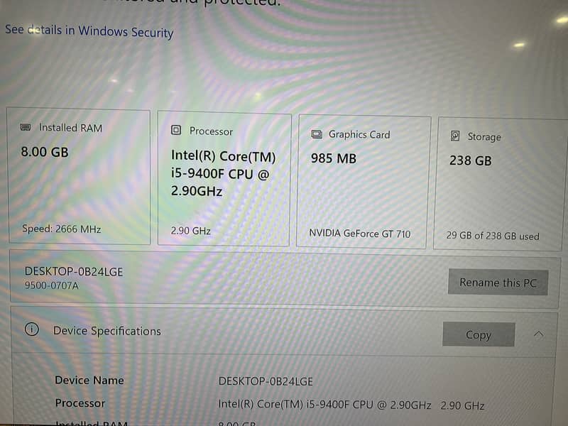 i5 9th Gen 0