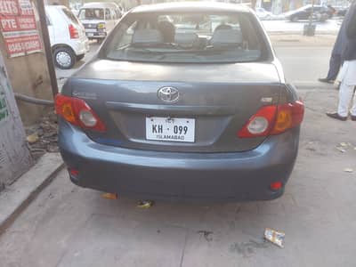 toyota corolla gli 2009