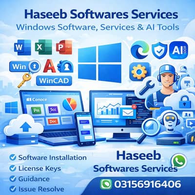 Haseeb windows Softwares and Ai Tools Services