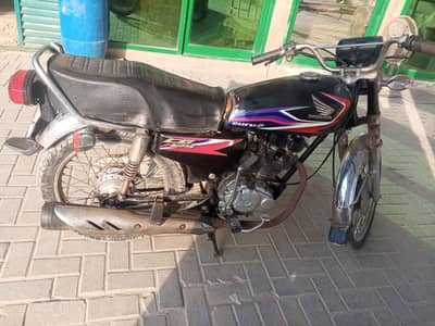 Honda cg 125 2016 ryk for sale file available h book nahi h