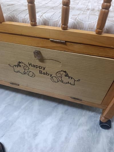 Baby cot for sale with matress