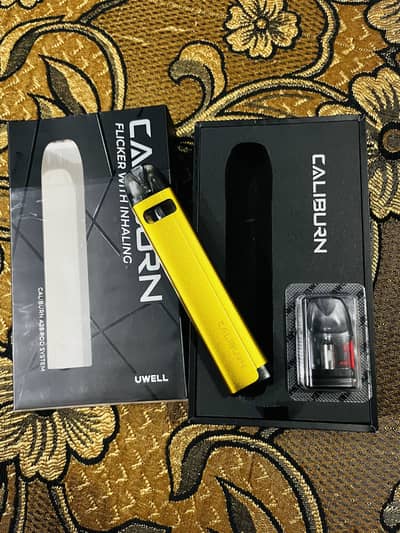 Caliburn A2S Pod 5 days used only 18+