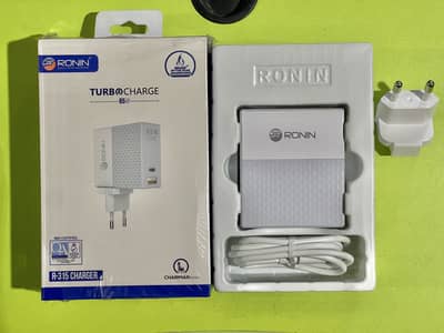 Ronin 65 Watts PD Dual Port C+A Turbo Charge Charging Adapter