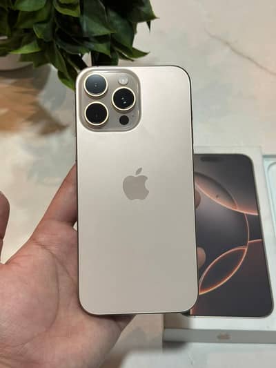 16 Pro Max 256GB Desert Color 100% Health