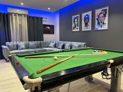 1 Bed Luxurious Fully Furnished with Pool Table Apartment For Rent