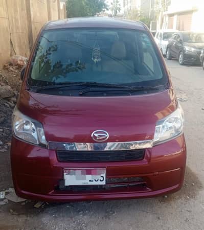 Daihatsu Move 2014 model 2017 regstrd Red colour