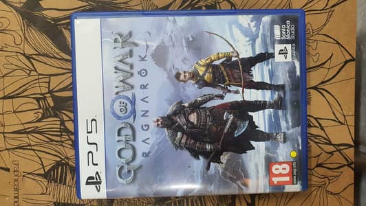 God of war Ragnarok PS5 disc