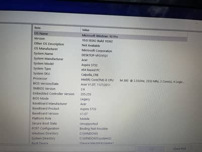 Acer laptop for sale