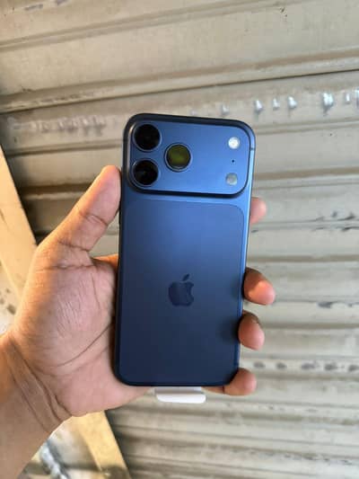 17 pro max Jv blue color  wattsapp text kre plzz