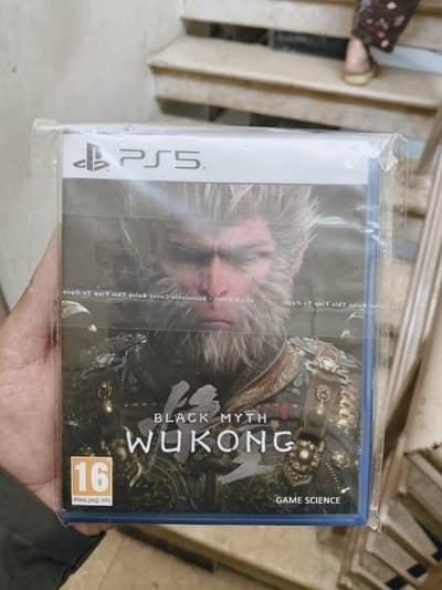 PS5 black myth wu Kong dvd