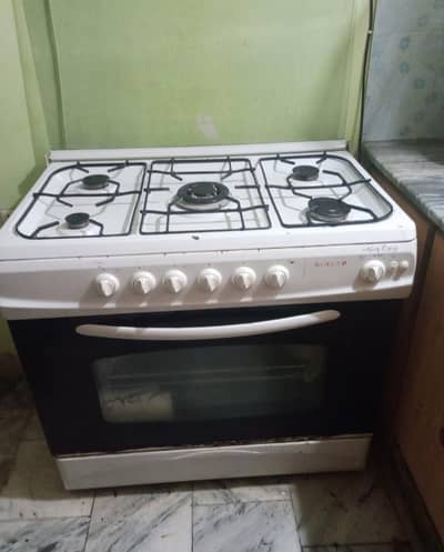 5 barnal stove and oven  + electric