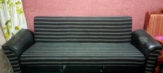 Diamond Sofa Cum Bed with shoe storage