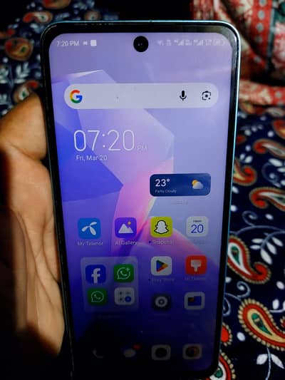 tecno camone 19 neo with box no charger panel change