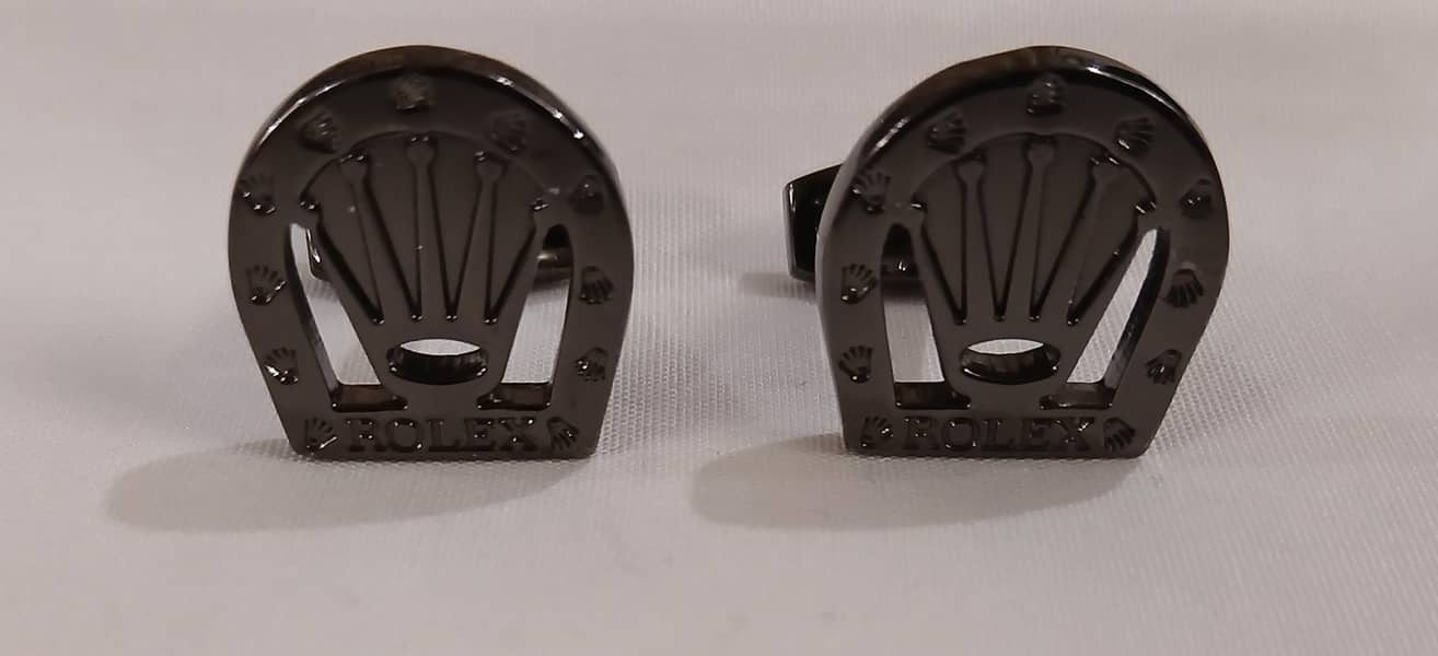 ROLEX CUFFLINKS STUDS MEN 1