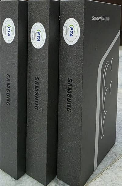 Samsung Galaxy S26 Ultra PTA official warranty with Tab A11