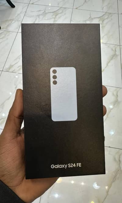 sumsung s24 Fe 8-256 official pta complete box