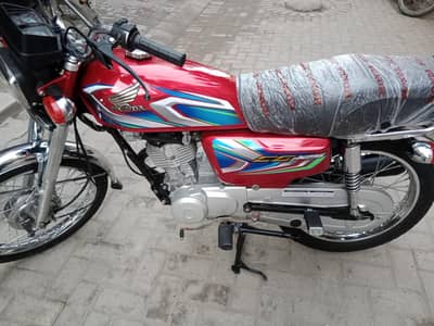 Honda 125 Hyderabad number 22 model