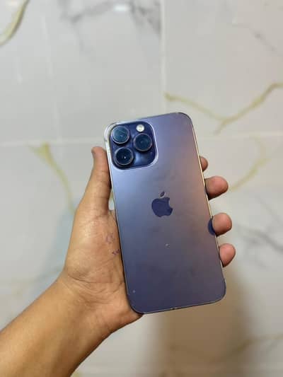 Iphone 14 pro max pta approved Hk 256gb with box