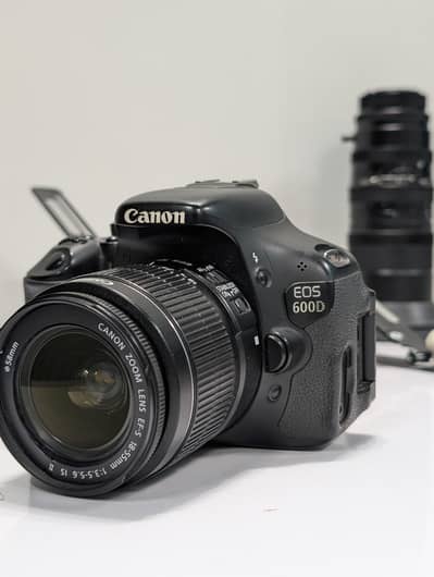 Canon 600D + 18-55mm lens