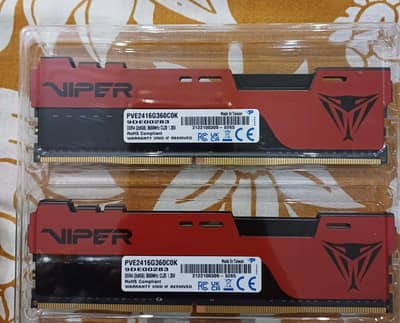 8x2 DDR4 3600 Mhz ram