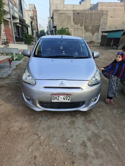 Mitsubishi mirage 2014 17 push start