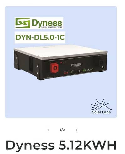 Dyness lithium battery DL 5 C 5 kw only 2 months used