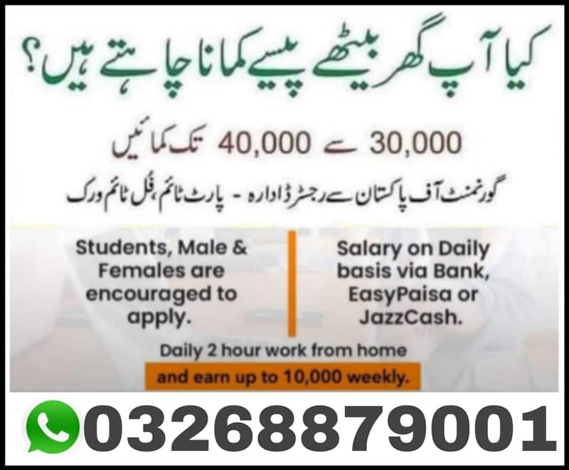 Assignment based work online earning 2