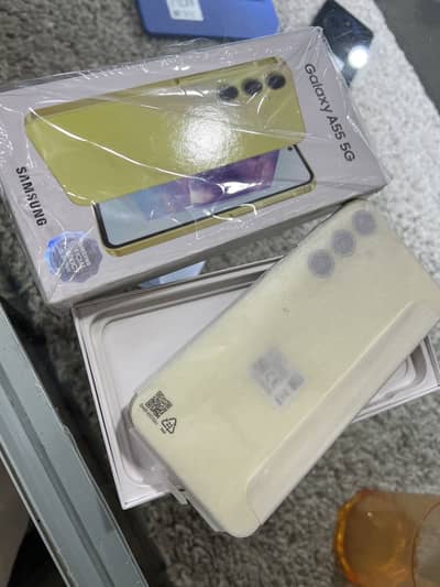 SASMUNG A55 JUST BOX OPEN AND ACTIVE MOBILE NOTE USE