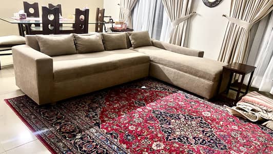 L shape 6 seater Sofa for sale
