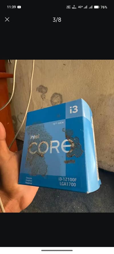 Intel i3 12th gen + Ram + cooler+ motherboard combo