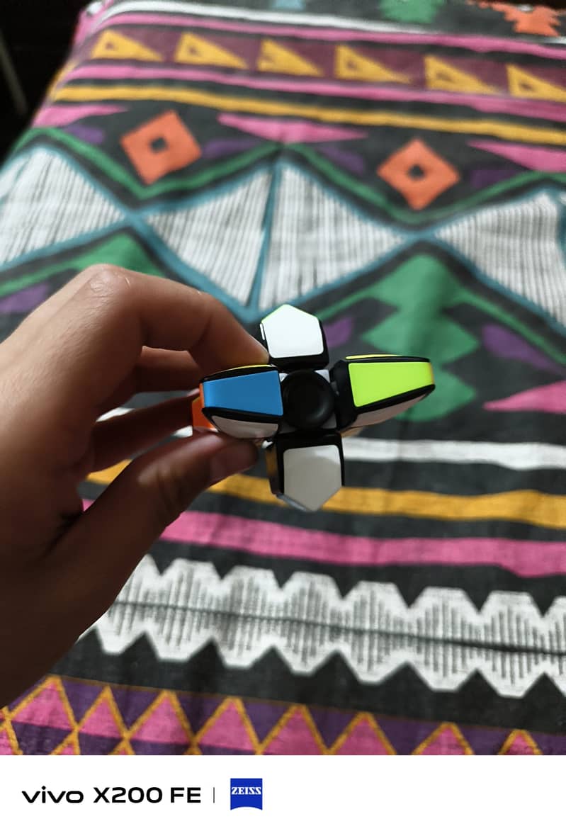 Spinner widget cube 3