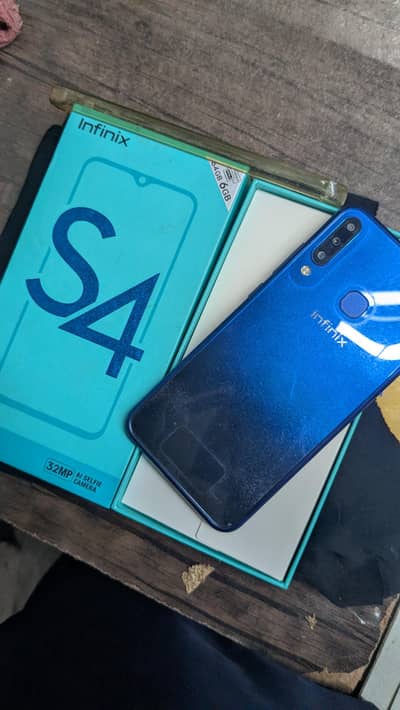Infinix S4 pta approved  Box available