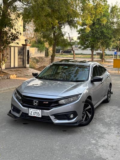 MINT HONDA CIVIC 1.5 TURBO 2016 IN LAHORE (GREY)