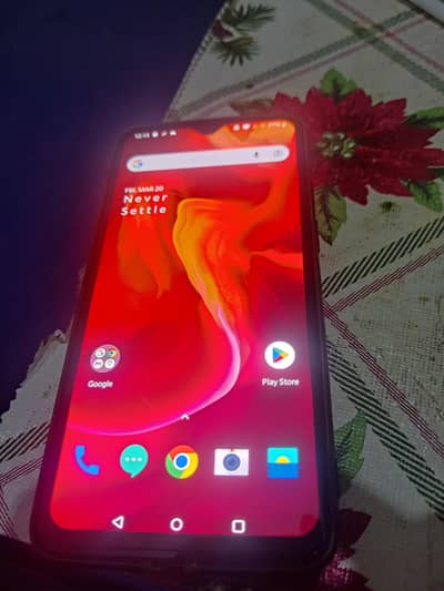 OnePlus 6T only Back damage ha or All ok phone ha