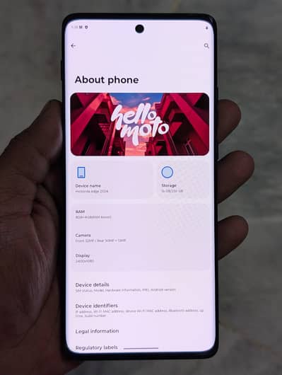 Motorola Edge (2024) 5G non PTA Locked