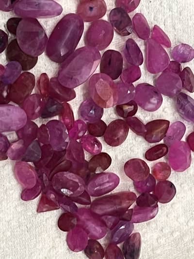 Used silver hand crafting