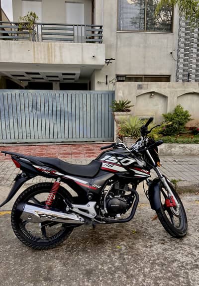 Black Honda CB 150F 2023 Model